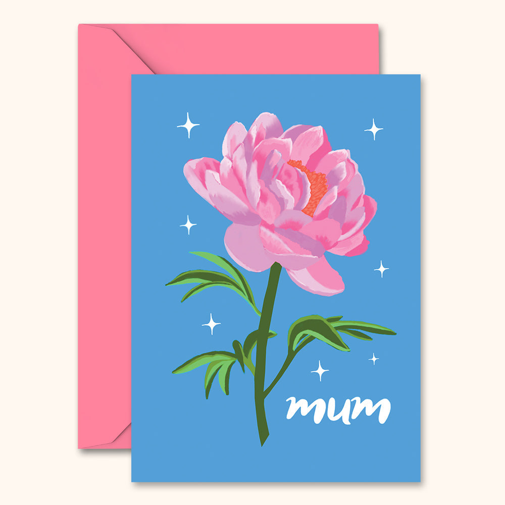 Mother's Day Card Peony | Wholesale