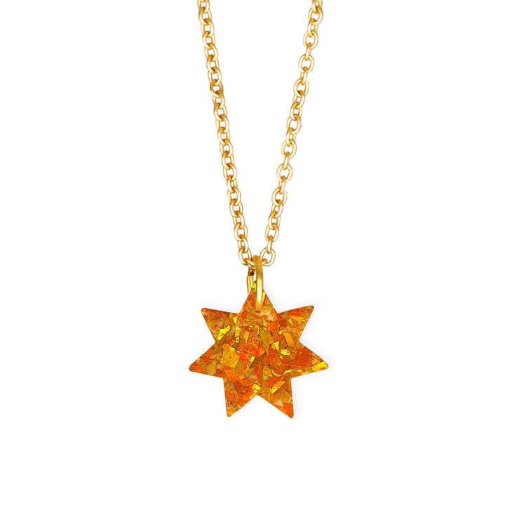 Star Necklace Sunshine Sparkle
