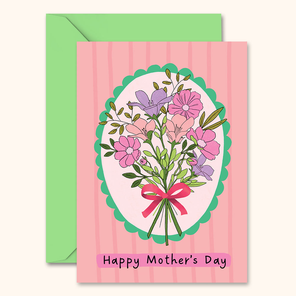 Mother's Day Card - Vintage Bouquet