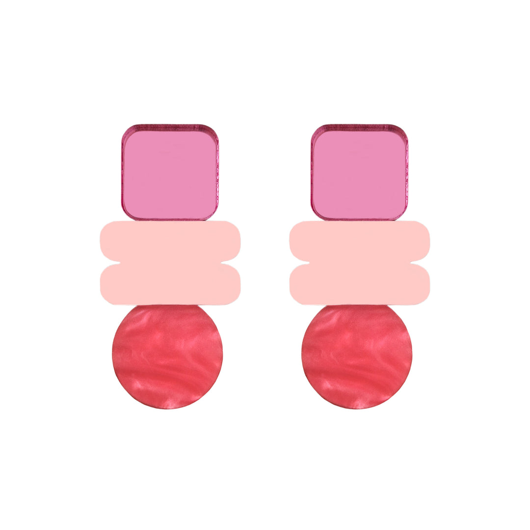 Lola Earrings - Pinks