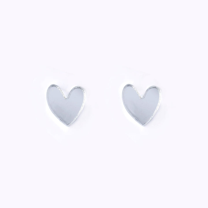 Hearts Stud Earrings | Multiple Colours
