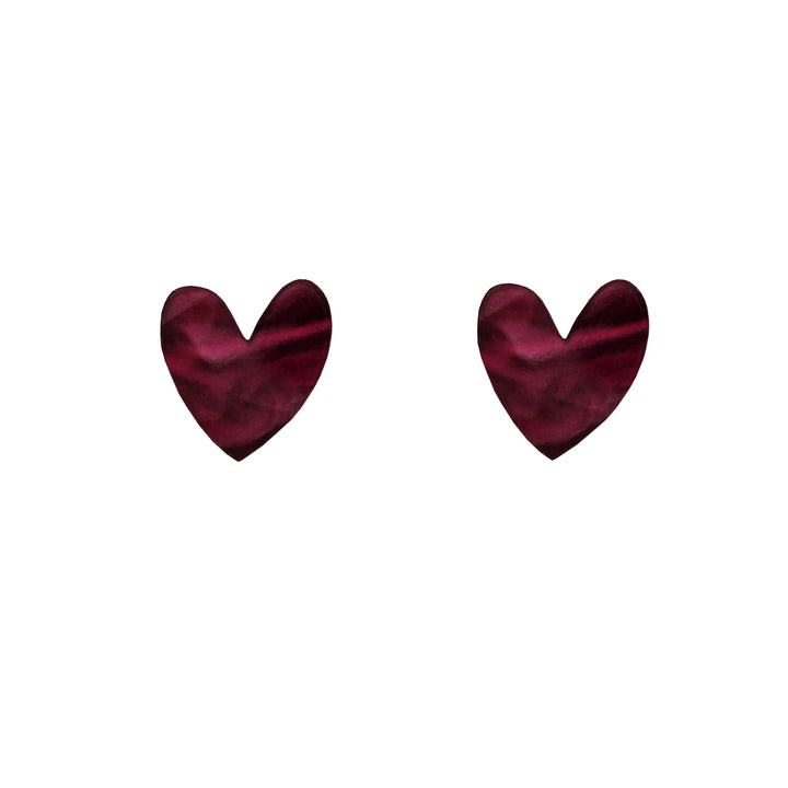 Hearts Stud Earrings | Multiple Colours | Wholesale
