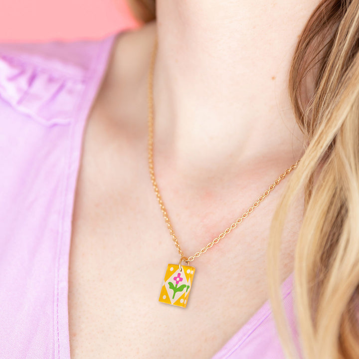 Folk Charm Pendant Necklaces