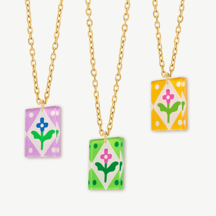 Folk Charm Pendant Necklaces