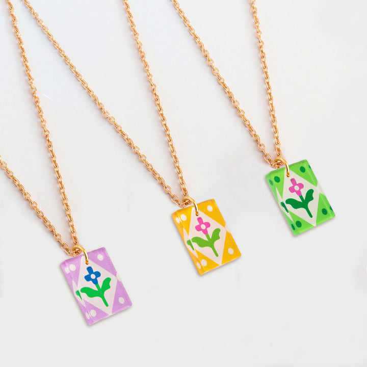 Folk Charm Pendant Necklaces